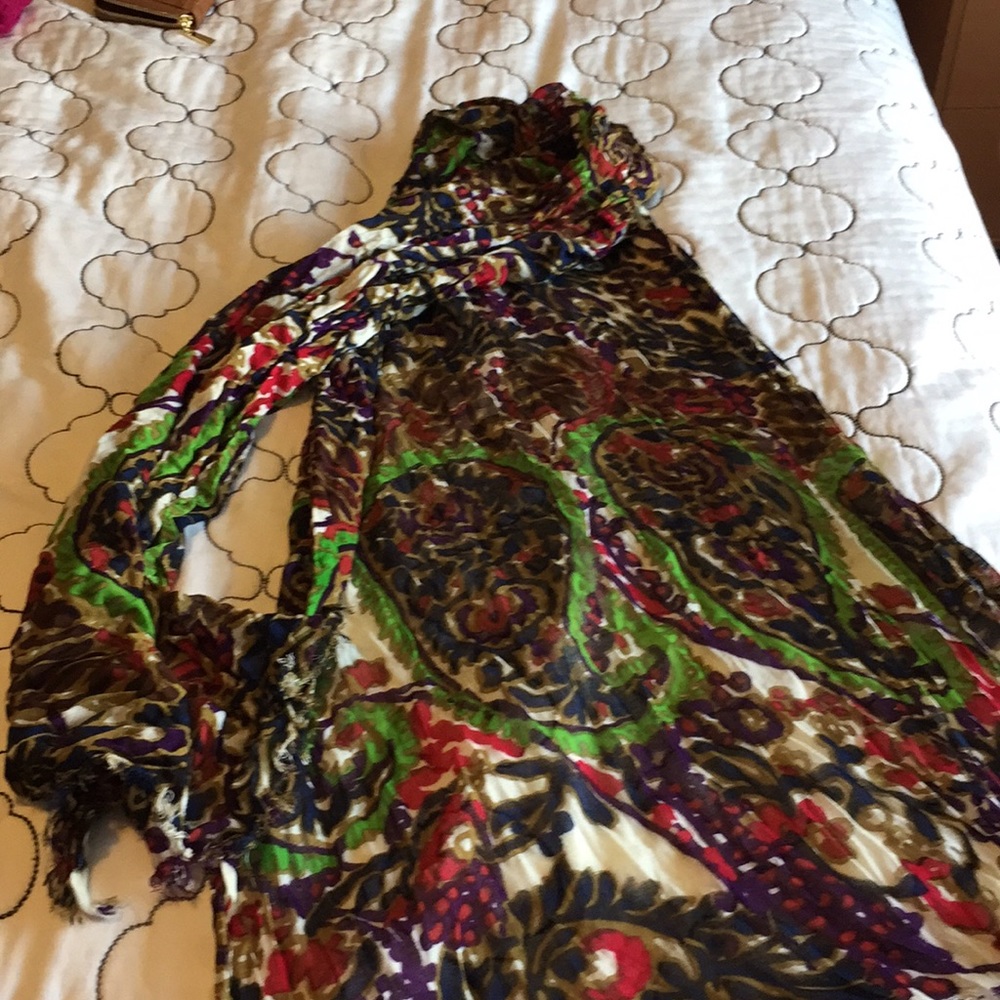 Multi colored Talbots scarf